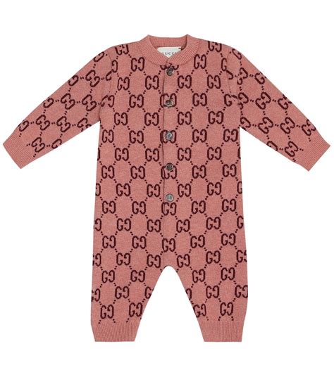 infant gucci onesie|Gucci baby jumpsuit.